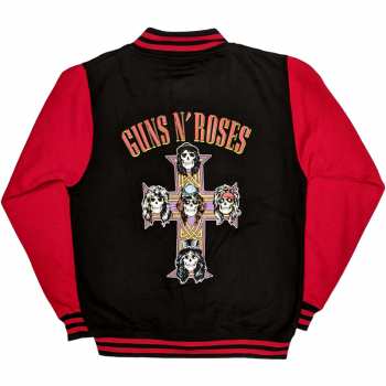 Mercancía Guns N' Roses: Guns N' Roses Unisex Varsity Jacket: Appetite For Destruction (back Print) (small) S