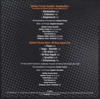 5CD/Caja Günther Fischer: Jazz - Pop - Soundtracks
