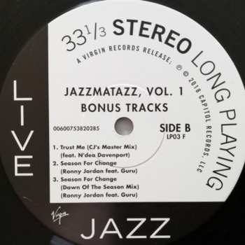 3LP/Caja Guru: Jazzmatazz Volume: 1 - Deluxe Edition