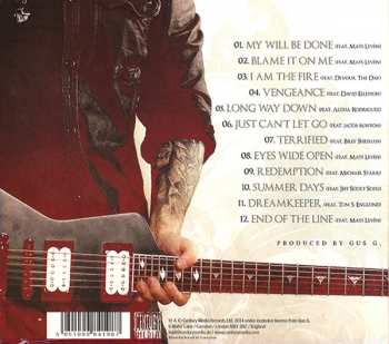 CD Gus G.: I Am The Fire DIGI