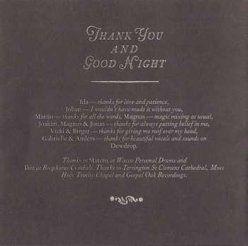 CD Gustaf Spetz: Good Night Mr. Spetz DIGI