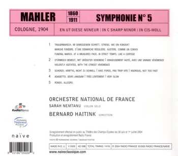 CD Orchestre National De France: Symphonie n°5