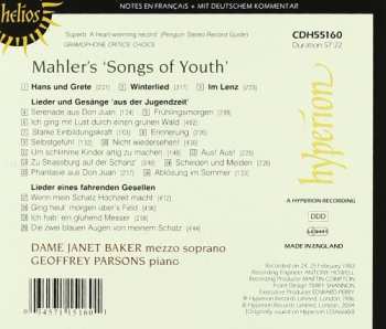 CD Gustav Mahler: Mahler's Songs Of Youth