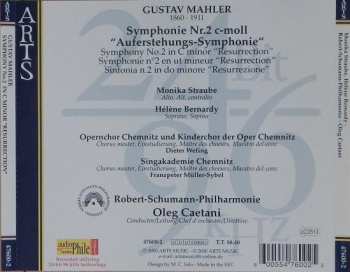 2CD Gustav Mahler: Symphony Nº 2 "Resurrection"