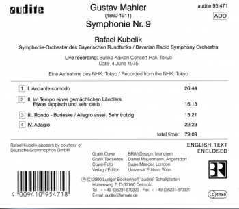 CD Gustav Mahler: Symphony No. 9