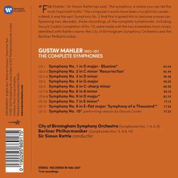 12CD/Caja Berliner Philharmoniker: The Complete Symphonies