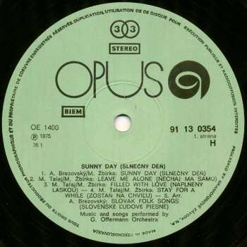 LP Gustáv Offermann: Sunny Day