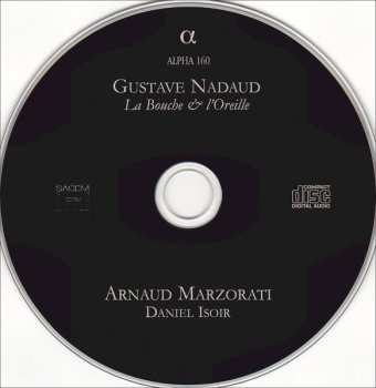 CD Arnaud Marzorati: La Bouche & L'Oreille