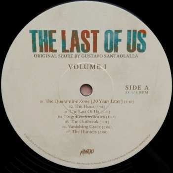 2LP Gustavo Santaolalla: The Last Of Us (Original Score - Volume I)