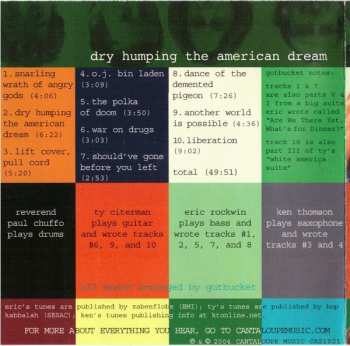 CD Gutbucket: Dry Humping The American Dream