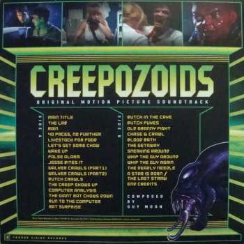 LP Guy Moon: Creepozoids (Original Motion Picture Soundtrack) CLR | LTD