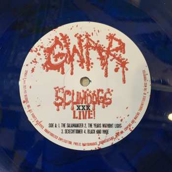 2LP Gwar: Scumdogs XXX Live! LTD | CLR
