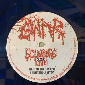 2LP Gwar: Scumdogs XXX Live! LTD | CLR