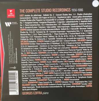 41CD/Caja Gyorgy Cziffra: Complete Studio Recordings 1956-1986