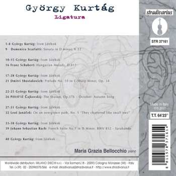 CD György Kurtág: Ligatura