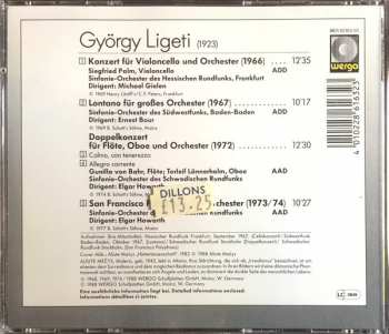 CD György Ligeti: Konzert Für Violoncello Und Orchester / Lontano / Doppelkonzert / San Francisco Polyphony