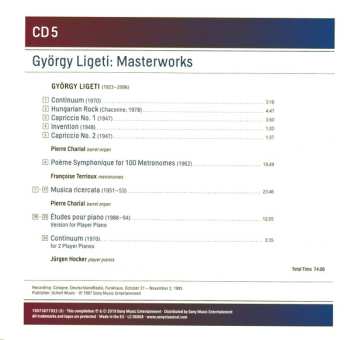 9CD/Caja György Ligeti: Masterworks