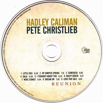 CD Pete Christlieb: Reunion