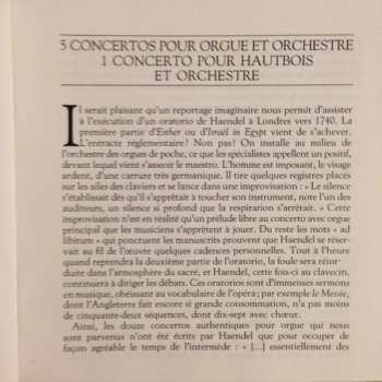 CD Georg Friedrich Händel: 5 Concertos Pour Orgue - 1 Concerto Pour Hautbois