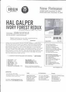 CD Hal Galper: Ivory Forest Redux
