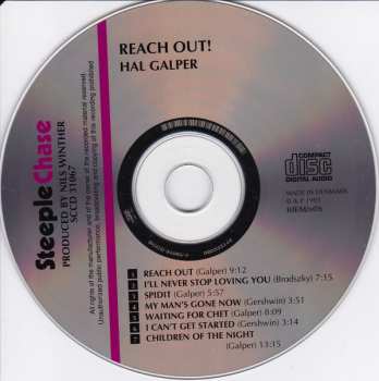 CD Hal Galper Quintet: Reach Out!