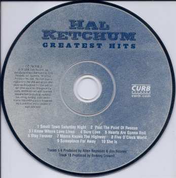 CD Hal Ketchum: Greatest Hits