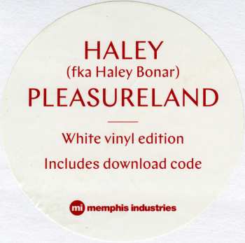 LP Haley: Pleasureland CLR