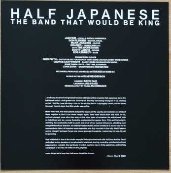 LP 1/2 Japanese: The Band That Would Be King CLR