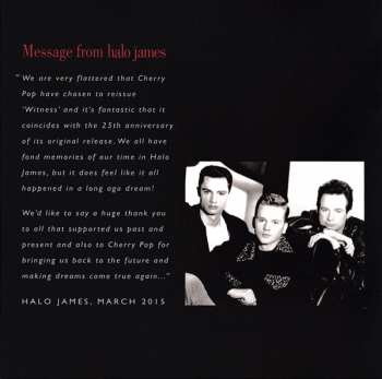 CD Halo James: Witness