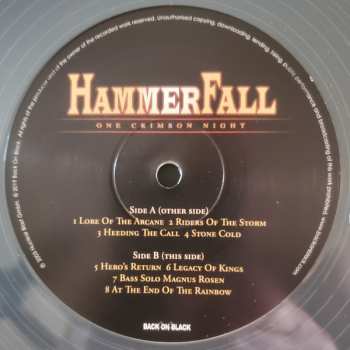 3LP/Caja HammerFall: One Crimson Night DLX | CLR