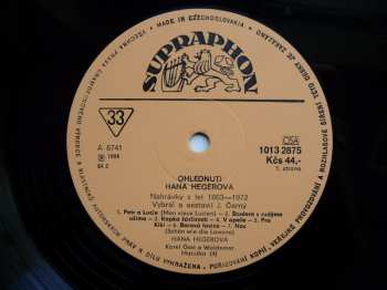 LP Hana Hegerová: Ohlédnutí
