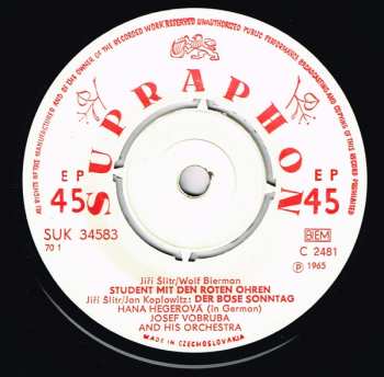 SP Hana Hegerová: Prague Songs