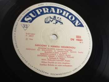 LP Hana Hegerová: Šansony S Hanou Hegerovou