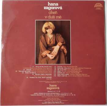 LP Hana Zagorová: Oheň V Duši Mé
