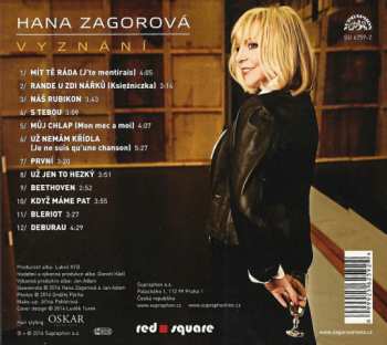 CD Hana Zagorová: Vyznání