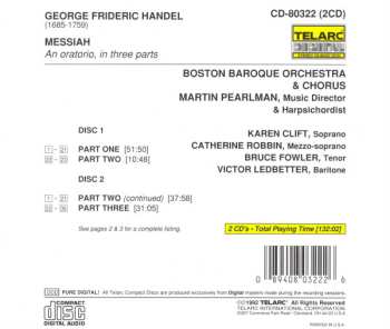 2CD Georg Friedrich Händel: Messiah
