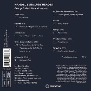 CD Georg Friedrich Händel: Handel's Unsung Heroes