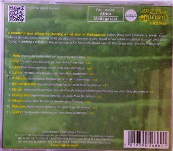 CD Hanitra Ranaivo: Songs From Madagascar - Lasa
