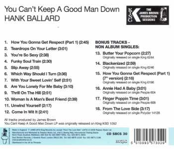 CD Hank Ballard: You Can't Keep A Good Man Down