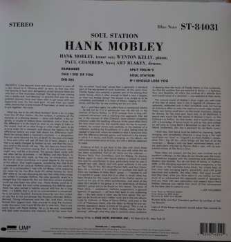 LP Hank Mobley: Soul Station