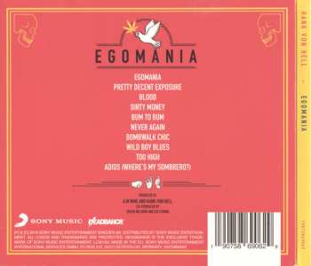 CD Hank Von Helvete: Egomania DIGI