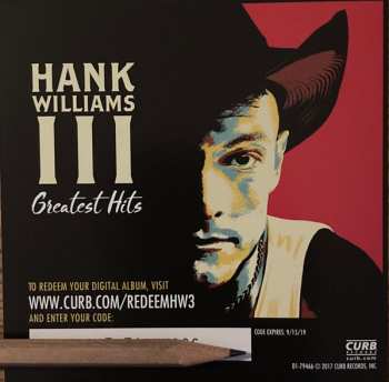 LP Hank Williams III: Greatest Hits
