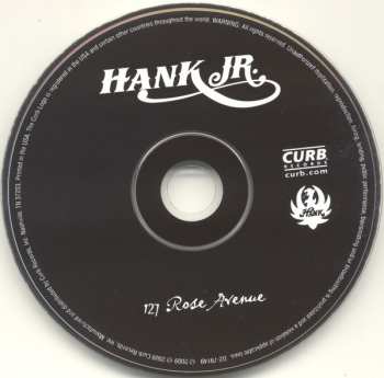 CD Hank Williams Jr.: 127 Rose Avenue