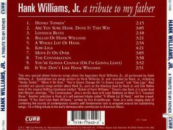 CD Hank Williams Jr.: A Tribute To My Father