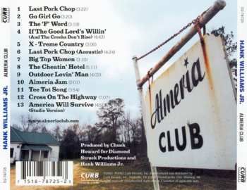 CD Hank Williams Jr.: Almeria Club