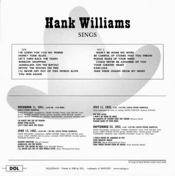 5CD/Caja Hank Williams: Timeless Classic Albums