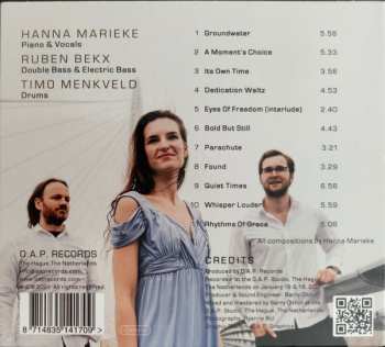 CD Hanna Marieke Trio: Rhythms Of Grace