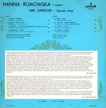 LP Hanna Rumowska: Arie Operowe