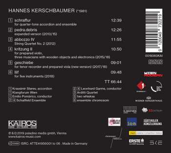 CD Klangforum Wien: Schraffur 