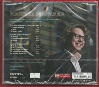 CD Hannes Minnaar: Sergei Rachmaninoff - Piano Sonata No 1 , Maurice Ravel - Sonatine & Miroirs